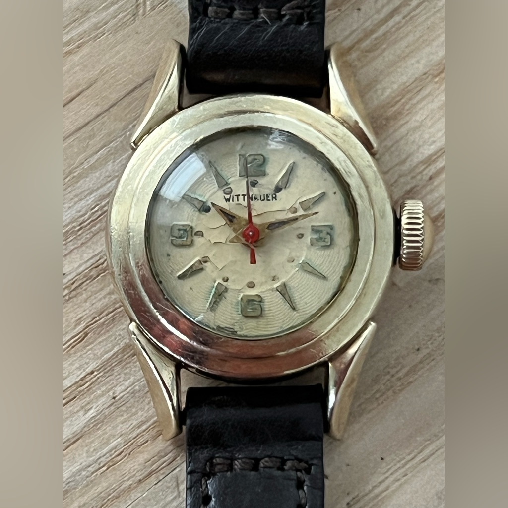 Wittnauer Ultra Rare Vintage Ladies Mechanical Watch 10k Gold Filled Case